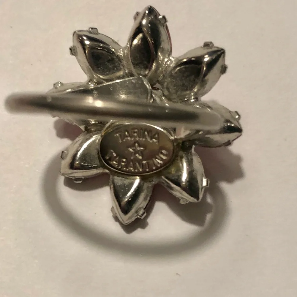 🎉VINTAGE TARINA TARANTINO JEWELED RING💗 - Picture 4 of 5